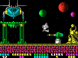 Exolon – original ZX Spectrum graphics